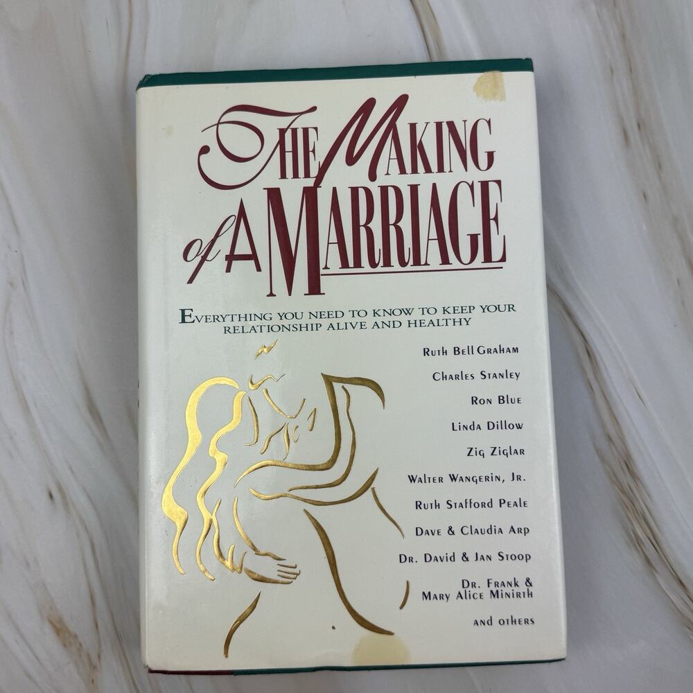 The Making of A Marriage Ruth Bell Graham Zig Ziglar 1993‎ Hardcover Family EUC